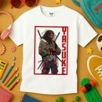 Anime Gamer Yasuke Urban Samurai Edition Kids T-Shirt thumb 3