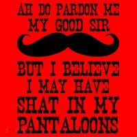 Ah Pardon Me My Good Sir I Believe I May Have Shat My Pantaloons Santa Hat thumb 1