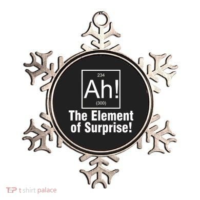 Ah! The Element Of Surprise Ornament