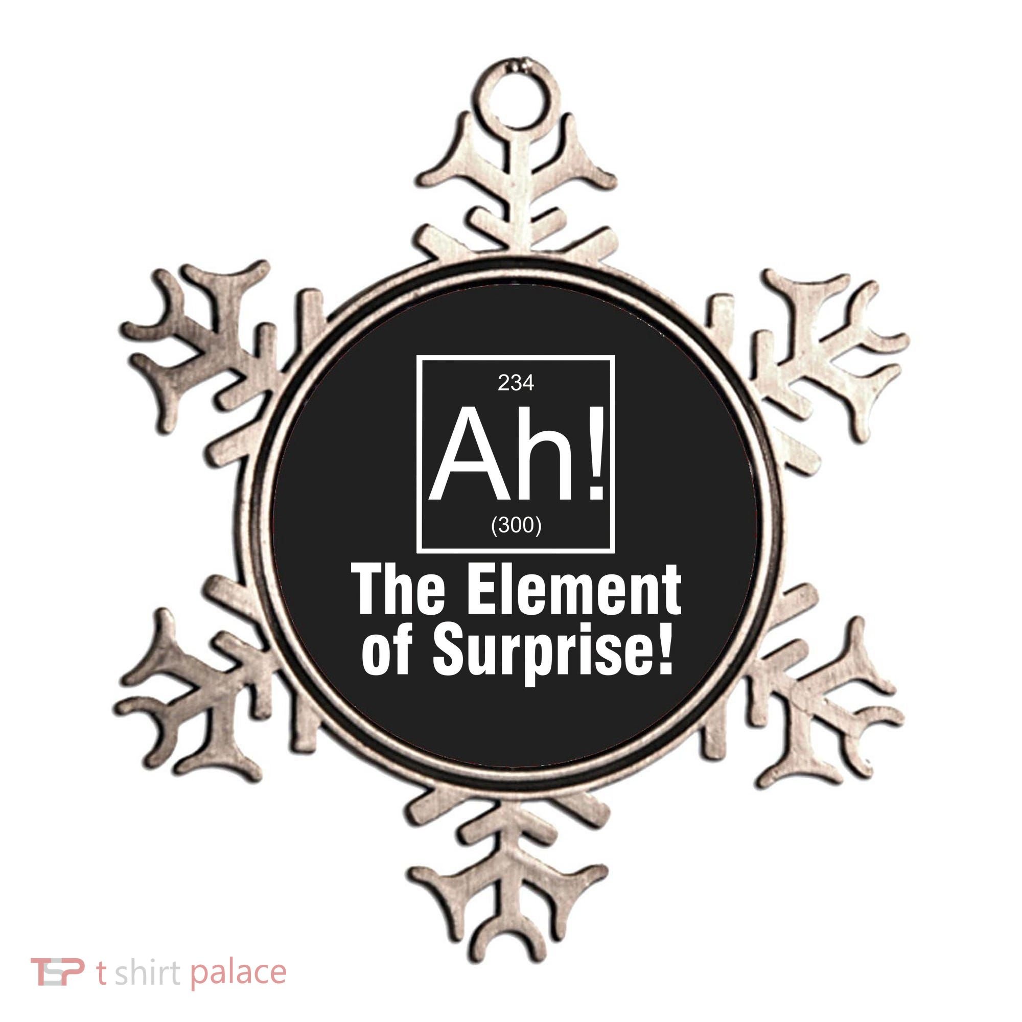 Ah! The Element Of Surprise Ornament