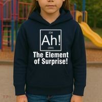 Ah! The Element Of Surprise Kids Hoodie thumb 3