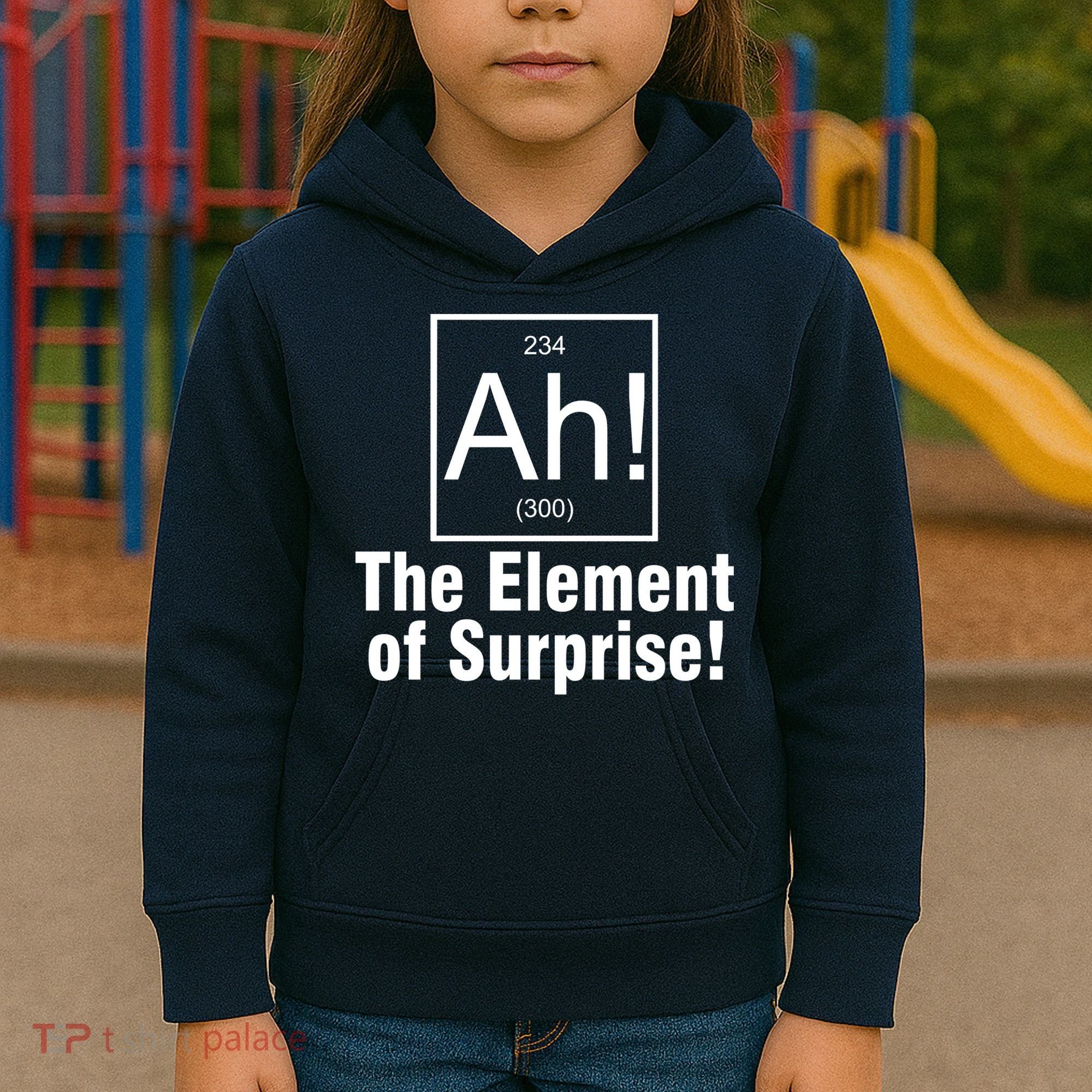 Ah! The Element Of Surprise Kids Hoodie