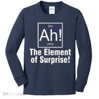 Ah! The Element Of Surprise Kids Long Sleeve Shirt thumb 0