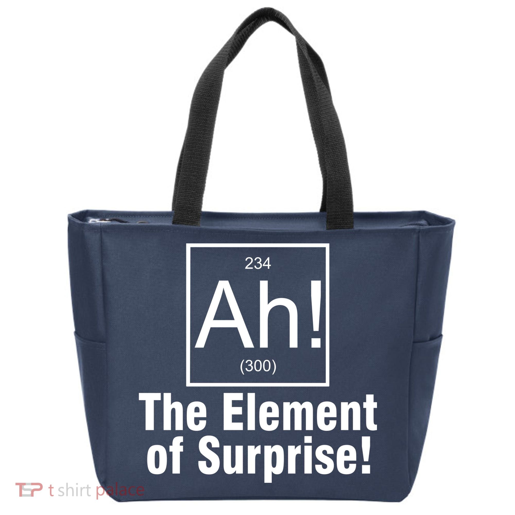 Ah! The Element Of Surprise Tote Bag