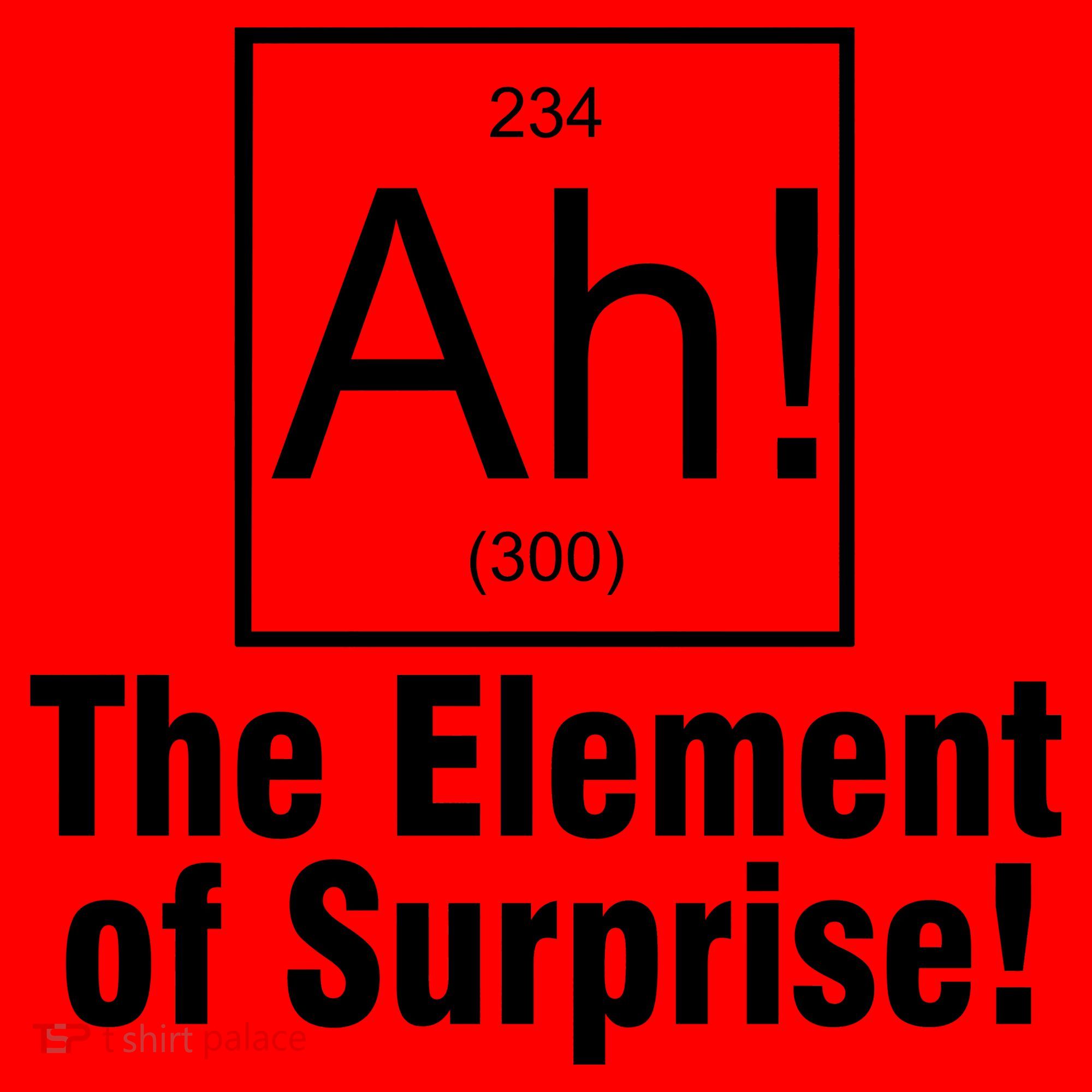 Ah! The Element Of Surprise Santa Hat