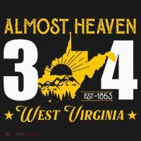 Almost Heaven 304 West Virginia Map Backpack thumb 2