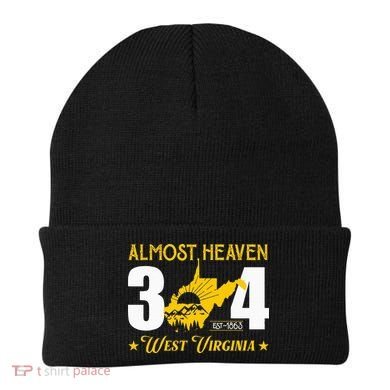 Almost Heaven 304 West Virginia Map Beanie