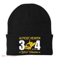 Almost Heaven 304 West Virginia Map Beanie thumb 0