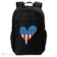 America Heart 4th Of July Backpack thumb 0