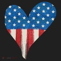 America Heart 4th Of July Beanie thumb 2