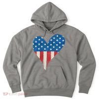 America Heart 4th Of July Hoodie thumb 0