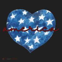 America Heart 4th Of July Cute Festive Women's Sweatshirt thumb 2