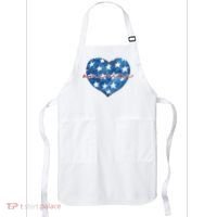America Heart 4th Of July Cute Festive Apron thumb 0