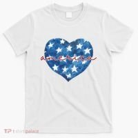 America Heart 4th Of July Cute Festive T-Shirt thumb 0