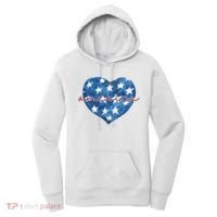 America Heart 4th Of July Cute Festive Women's Hoodie thumb 0