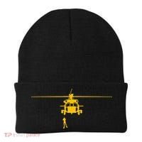Awesome H 60 Helicopter Search And Rescue SAR Beanie thumb 0