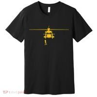 Awesome H 60 Helicopter Search And Rescue SAR Premium T-Shirt thumb 0