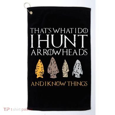 Arrowhead Hunting Arrowhead Arrowhead Hunter Golf Towel