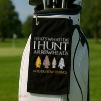 Arrowhead Hunting Arrowhead Arrowhead Hunter Golf Towel thumb 2