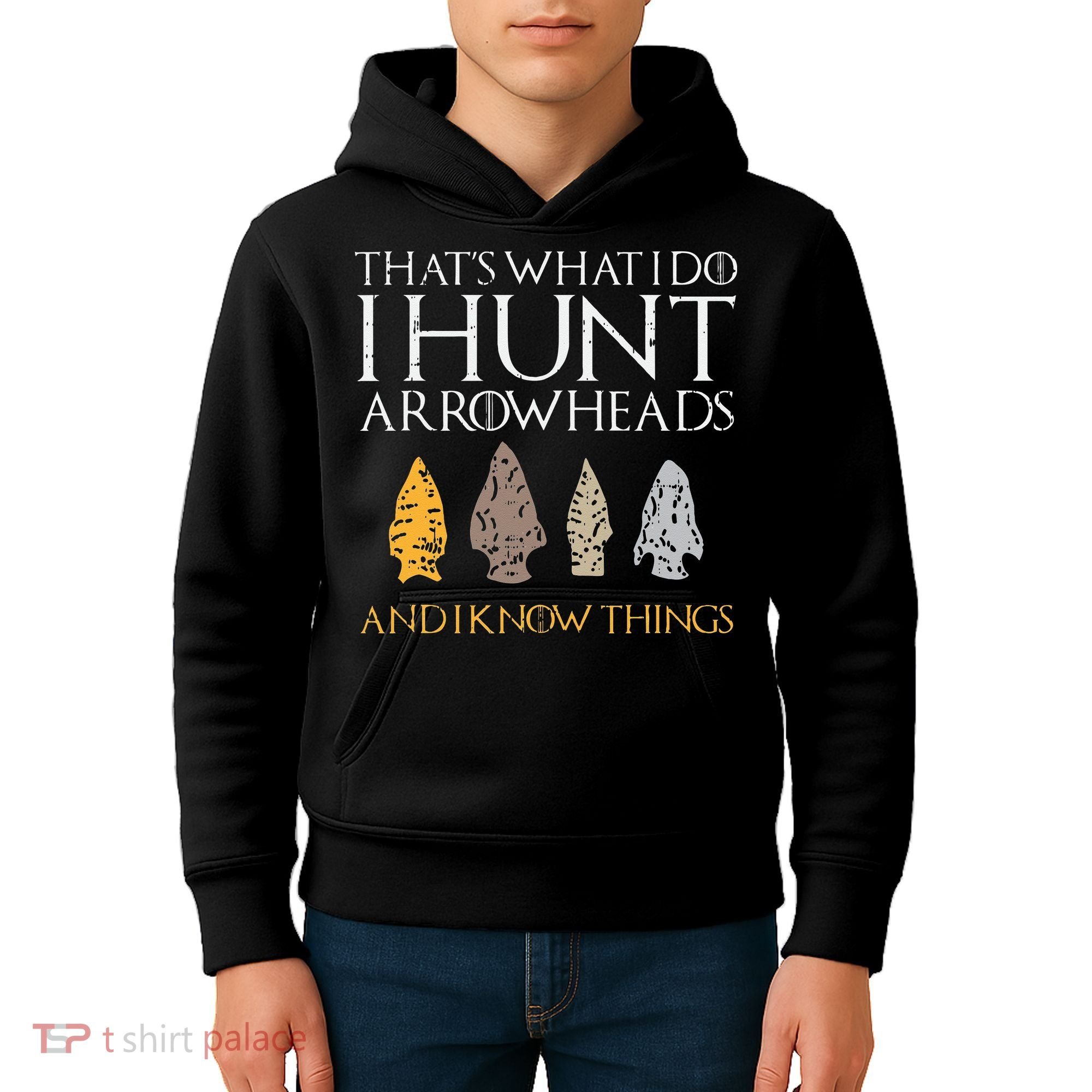 Arrowhead Hunting Arrowhead Arrowhead Hunter Kids Hoodie