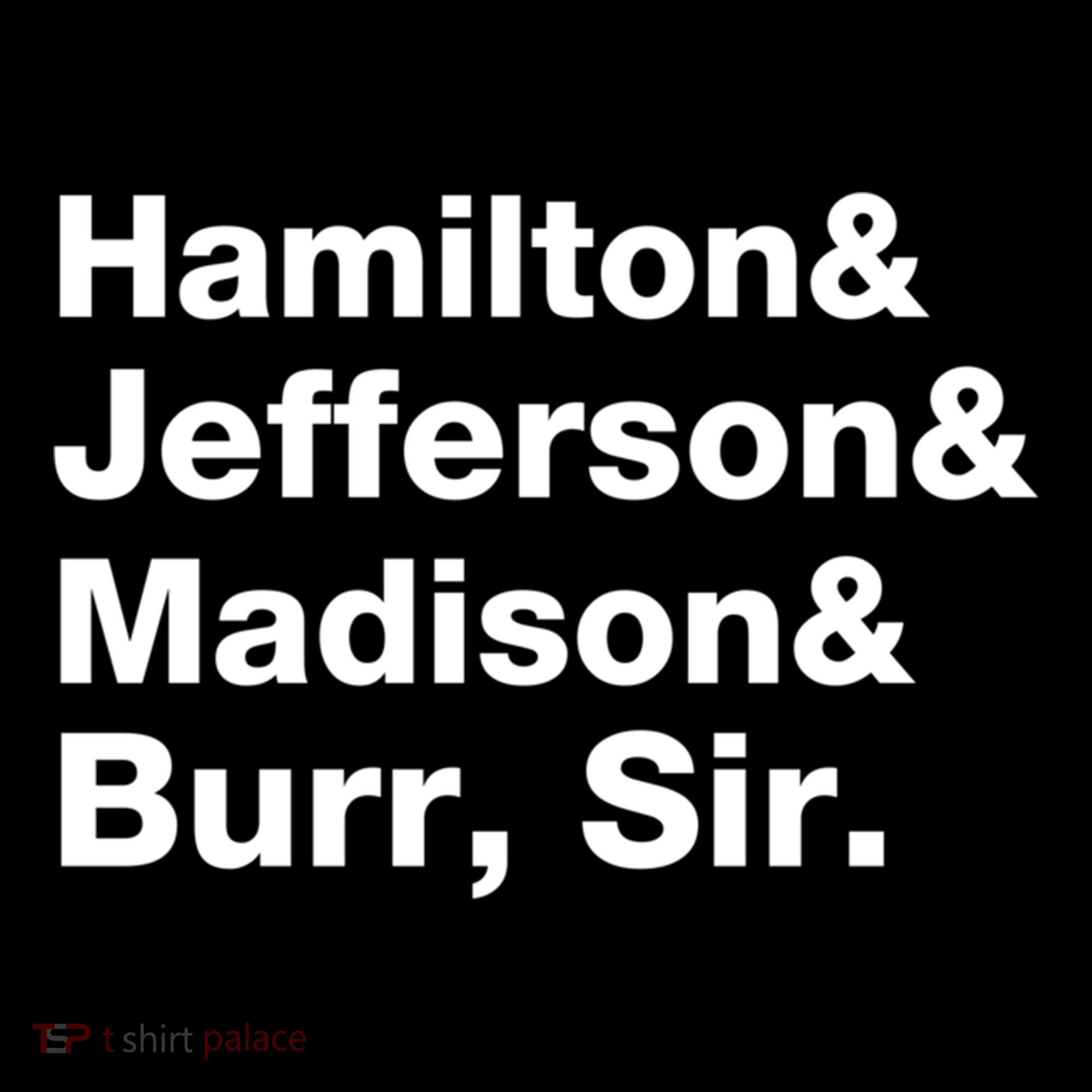 Alexander Hamilton And Burr Founding Fathers Funny Gift Women's Hoodie