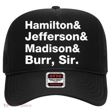 Alexander Hamilton And Burr Founding Fathers Funny Gift Hat