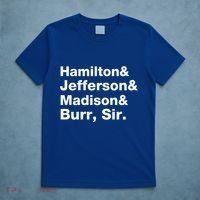 Alexander Hamilton And Burr Founding Fathers Funny Gift T-Shirt thumb 5