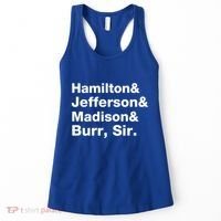 Alexander Hamilton And Burr Founding Fathers Funny Gift Women's Tank Top thumb 0
