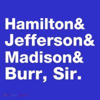 Alexander Hamilton And Burr Founding Fathers Funny Gift Tank Top thumb 6