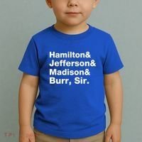 Alexander Hamilton And Burr Founding Fathers Funny Gift Toddler T-Shirt thumb 2