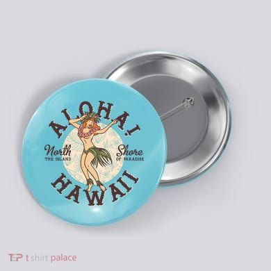 Aloha Hawaii Button