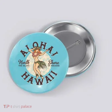 Aloha Hawaii Button