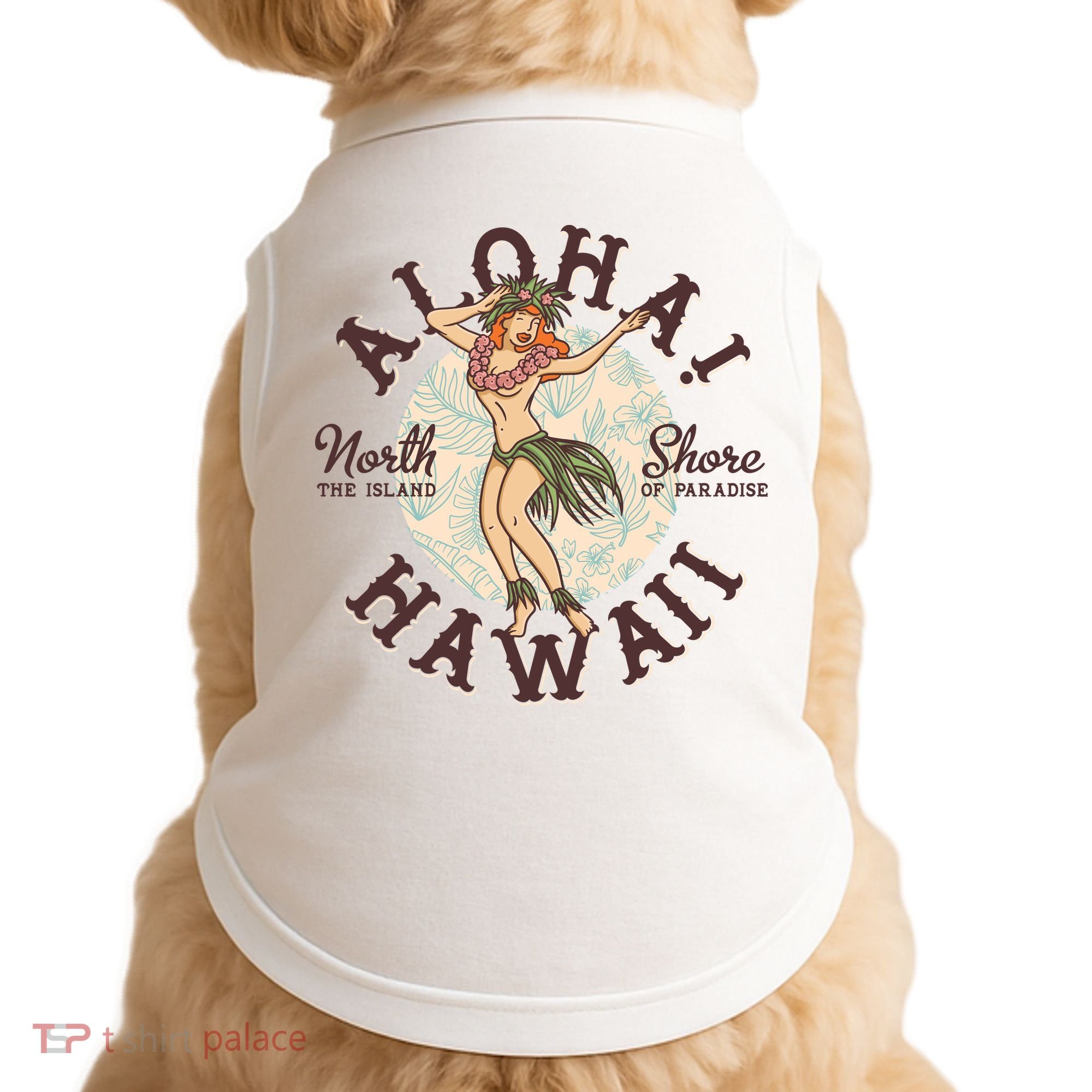 Aloha Hawaii Doggie Tank