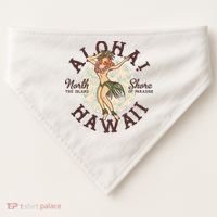 Aloha Hawaii USA-Made Doggie Bandana thumb 0