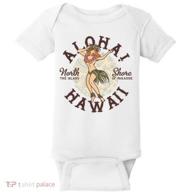 Aloha Hawaii Baby Bodysuit