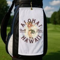 Aloha Hawaii Golf Towel thumb 2