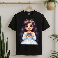 Armenian Holding Armenian Flag Colored Heart T-Shirt thumb 2