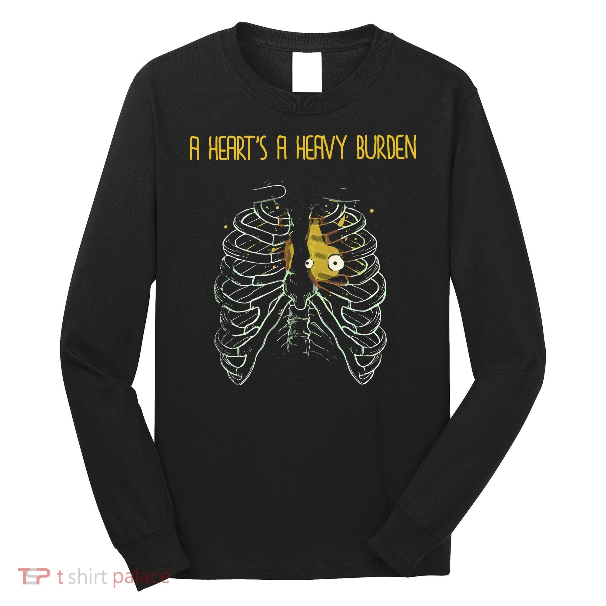 A HeartS A Heavy Burden Howls Castle Long Sleeve Shirt