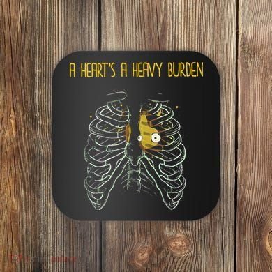A HeartS A Heavy Burden Howls Castle Coaster
