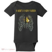 A HeartS A Heavy Burden Howls Castle Baby Bodysuit thumb 0