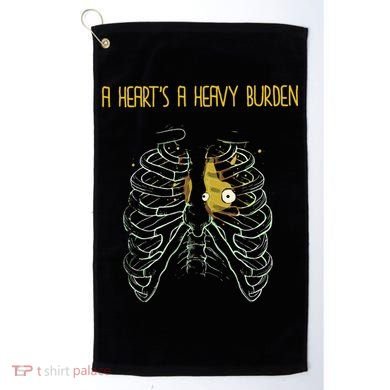 A HeartS A Heavy Burden Howls Castle Golf Towel