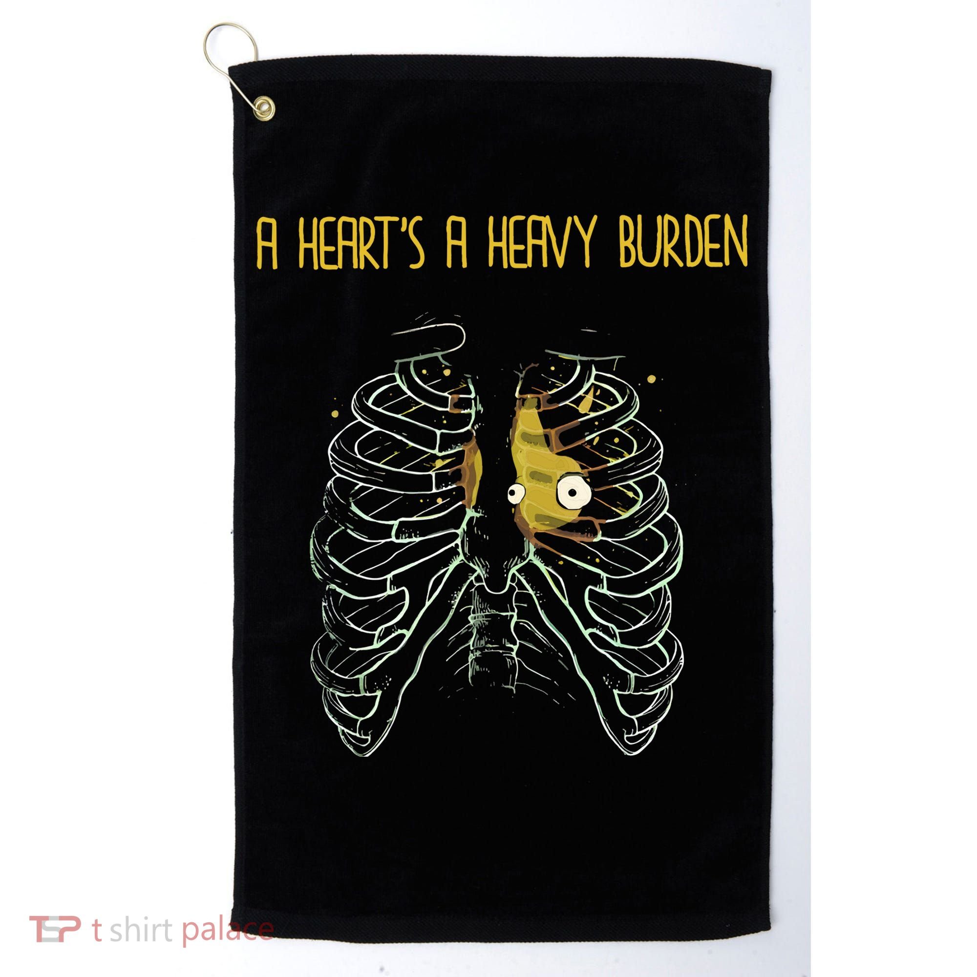 A HeartS A Heavy Burden Howls Castle Golf Towel