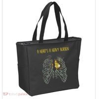 A HeartS A Heavy Burden Howls Castle Tote Bag thumb 2