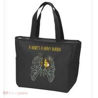 A HeartS A Heavy Burden Howls Castle Tote Bag thumb 3