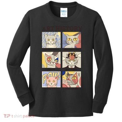 Art History Kids Long Sleeve Shirt