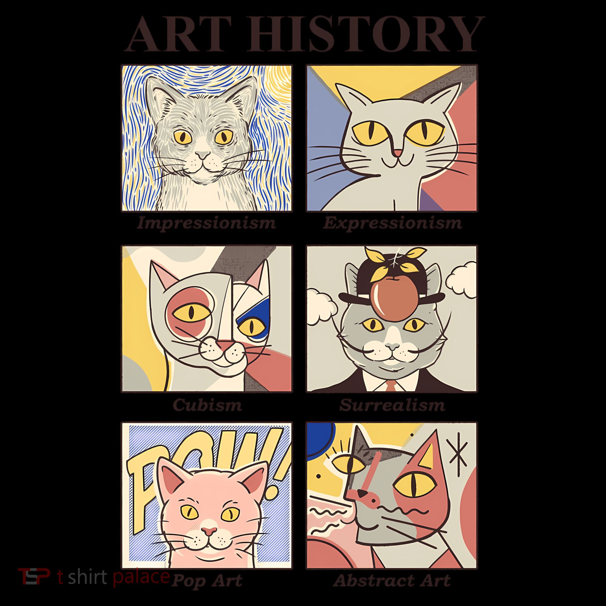 Art History Kids Long Sleeve Shirt