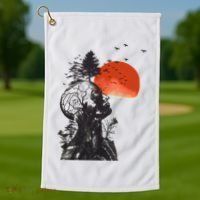 AlanS Hangover Golf Towel thumb 1