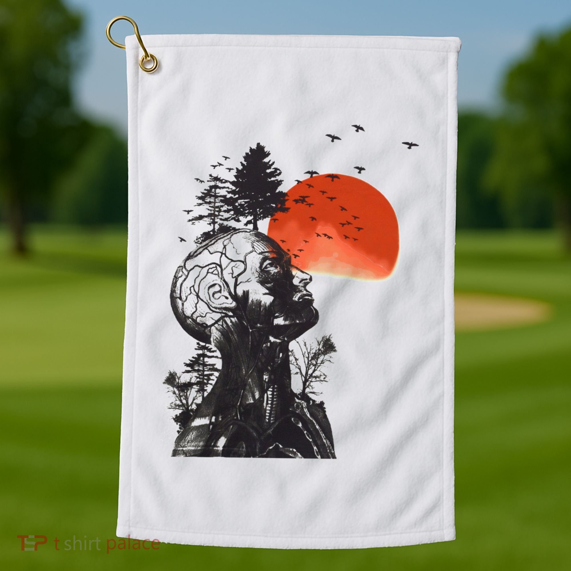 AlanS Hangover Golf Towel