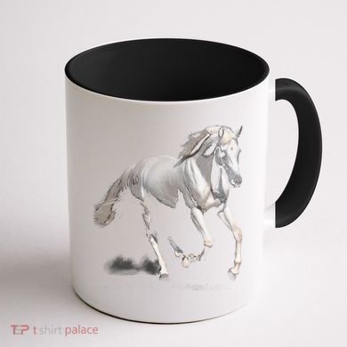 Arabian Horse Coffee Mug back