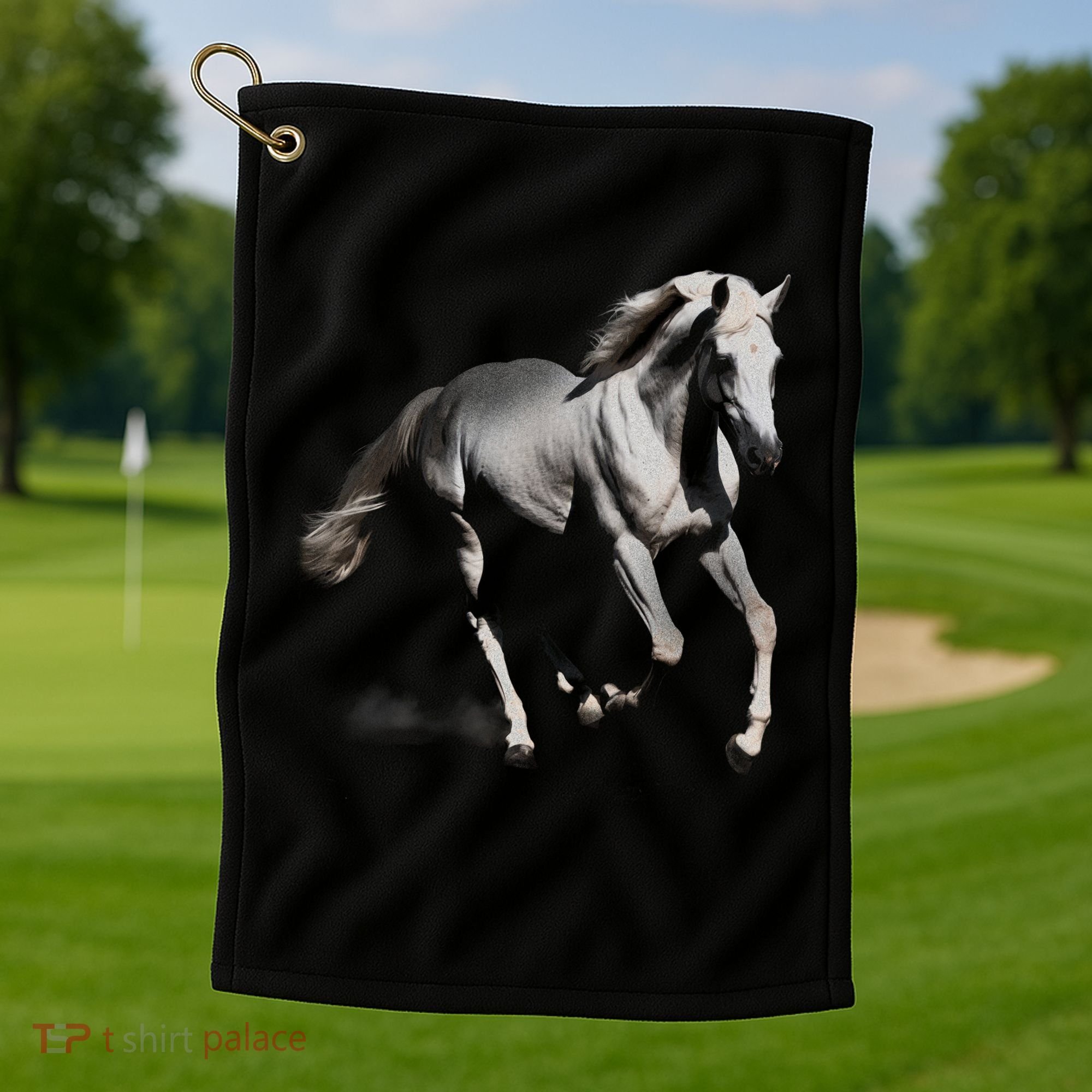 Arabian Horse Golf Towel